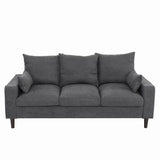 Panana 2 Seater & 3 Seater Fabric Corner Sofa Living Room Suite Set, Sofa Sets for Living Room, Grey Panana