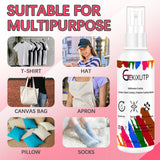 GEKIXUTP 200 ml Sublimation Spray for Cotton Tshirts,Sublimation Coating Spray for T-Shirts,Canvas, Polyester Fabric,Quick Dry, High Gloss,Polyester Spray for Sublimation GEKIXUTP