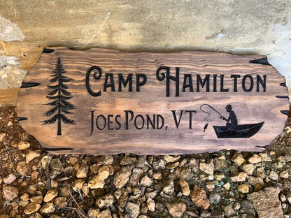 Very Wood Basement - Outdoor Camp & Custom Wood Sign - Pine Trees Wooden Carved Cabin - High-Quality Handmade Mountain Home - Rustic Home - WoodArtSupply