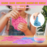 Unicorn Terrarium Kit for Kids, Unicorn Toys for Girls Age 4-6, Arts and Crafts Birthday Gift for Kids Ages 4 5 6 7 8 9 10 Year Old, Unicorn Academy Toys with Remote LED Night Light Swaitee