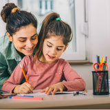 Dicunoy Writing Computer Desk with Drawer, 31" Small Simple Bamboo Table, Home Office Compact Sturdy Wooden Desk Furniture for Compact Apartmet, Bedroom, Study, Dormitory, Vanity, Workstation Dicunoy