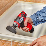 ACDelco G12 Series 12V Cordless 3" Mini Polisher Tool Set with 2 Li-ion Batteries, Charger, and Accessory Kit, ARS1212 ACDelco