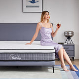 Queen Mattress - 12 inches Gel Memory Foam Hybrid Mattress in a Box, Queen Size Mattress with Pocket Springs, Medium Firm, Pressure Relief & Motion Isolation, 365 Nights Trial, CertiPUR US Certified Bitsky