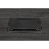 Regency Legacy Racetrack Conference Table with Tabletop Power & Data Port, 120", Ash Grey Regency