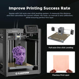 FLASHFORGE Adventurer 5M 3D Printer,600mm/s Max Speed Core XY 3D Printers with Auto Leveling,280°C Direct Extruder, 3s Detachable Nozzle, Dual-Sided PEI Platform,Dual Cooling, for Home,Kids,Beginners Voxelab