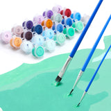 XTXGERL Canvas DIY Oil Painting for Adults Beginner, Pond Deciduous Koi Fish, Paint by Number Kits with Brushes and Acrylic Pigment, 40x50cm, Without Frame XTXGERL