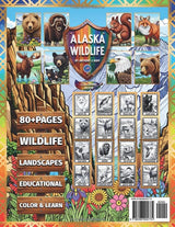 ALASKA WILDLIFE - COLORING BOOK (WILDLIFE & NATURE SERIES) Majosta