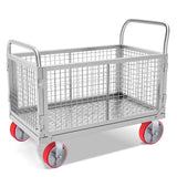 8"X 2" Heavy Duty Casters Wheels - Industrial Caster Wheels Polyurethane Caster Wheel with Strong Load-bearing Capacity 6000 LB, heavy duty casters wheel -set of 4, Widely Used in Tool Box, Trail Jack SY America