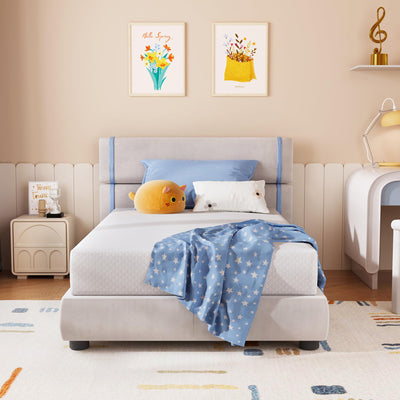 SynthoSpace Full Size Mattress 8 Inch Green Tea Memory Foam Mattress for Cool Sleep & Pressure Relief, CertiPUR-US Certified Medium Mattresses in a Box, 54"×75"×8"