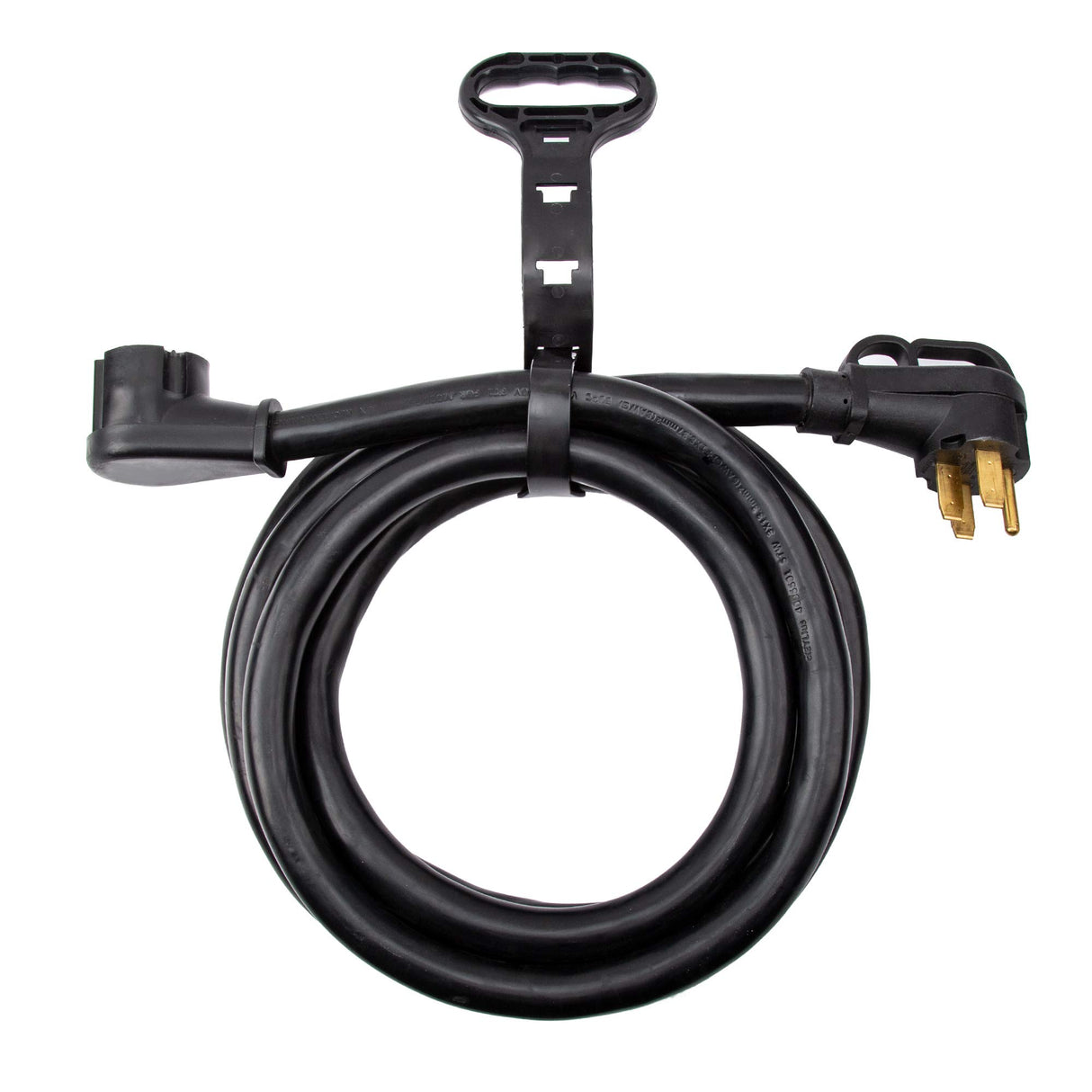 Cable Matters 4 Prong 50 AMP RV Extension Cord 15 ft with Easy-Grip Handles and Carry Strap, NEMA 14-50 Extension Cord, Compatible with Tesla Charging Cable - 15 Feet (NEMA 14-50P to 14-50R) Cable Matters