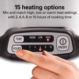 Hamilton Beach Programmable Slow Cooker with 6 Quart Stovetop-Safe Sear & Cook Crock & Travel Lid Lock for Portable Transport, Silver (33663) Hamilton Beach