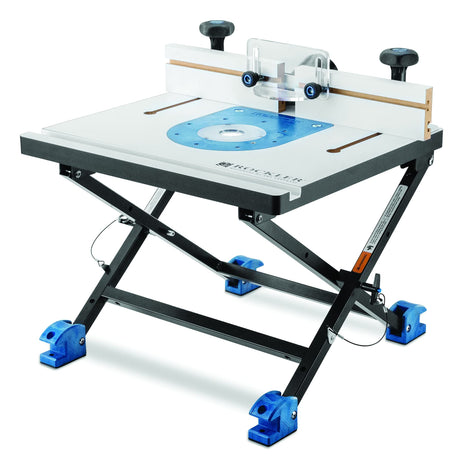Rockler Convertible Benchtop Router Table – Convertible Routers for Woodworking Fits Most Routers – Unique Base Design Router Table – Benchtop Wood ROCKLER