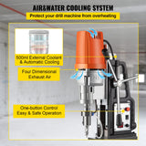 VEVOR 1680W MD50 Magnetic Drill 300 RPM Spindle Speed Electric Magnetic Drilling System with 2 Inch Boring Diameter and 2900 LBS Magnet Force VEVOR