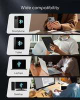 Portable Printers Wireless for Travel, Inkless Thermal Printer, Bluetooth Mobile Printer Support 8.5" X 11" Letter & A4 Size, Compatible with iPhone Android Laptop, Compact Printer for Home Car Office TATTMUSE