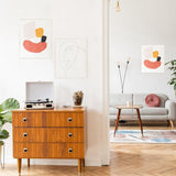 Kqcibz 2 Set DIY Solid Wood Canvas Frame Kit, 16X20 Inch Canvas Frame Stretcher Bars Wood for Oil Paintings, Prints and Posters Easy Install Kqcibz