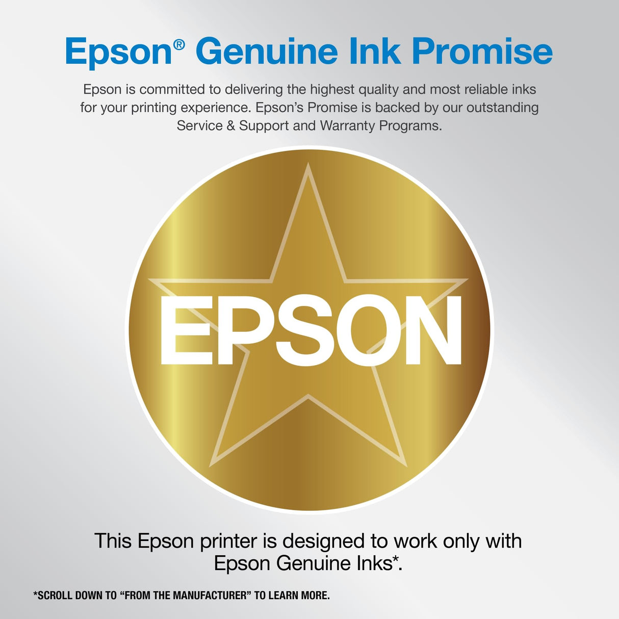 Epson Workforce WF-2960 Wireless All-in-One Printer with Scan, Copy, Fax, Auto Document Feeder, Automatic 2-Sided Printing, 2.4" Touchscreen Display, 150-Sheet Paper Tray and Ethernet,Black Epson