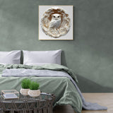 KAAYEE Wooden Puzzles for Adults, 3D Vision Effect Owl Wooden Jigsaw Puzzles, 200pcs Unique Shape Animal Wood Puzzle Adult, 3D Effect Flat Puzzle Birthday Gifts Family Game (M-11.4 * 11.2in) KAAYEE