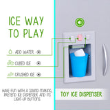 Lil' Jumbl Jumbl Kids Kitchen Set, Pretend Wooden Play Kitchen, Includes Range Hood, Microwave, Stove Top, Oven That Make Realistic Sound & Light, Pots, Pan, Cutting Board & Utensils Included, Lil' Jumbl