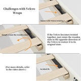 IOILORI Queen Size Bed Frame with Headboard, Vertical Channel Tufted Heavy Duty Queen Platform Bed Frame, No Springs Required, Easy to Assemble, Beige IOILORI