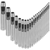 Leather Hole Punch Tool, 22pcs Circle Hole Punch Set - 0.5-12mm for Watch Bands, Belts, Canvas, Paper, Plastic, Leather Working DIVINA VITAE