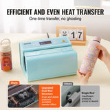 VEVOR Auto Tumbler Heat Press Machine - Mug Heat Press Heat Up Fast & Even with Temp and Time Setting, Professional Tumbler Press for 11-30oz Sublimation Tumblers, Mug, Cups - Light Blue VEVOR