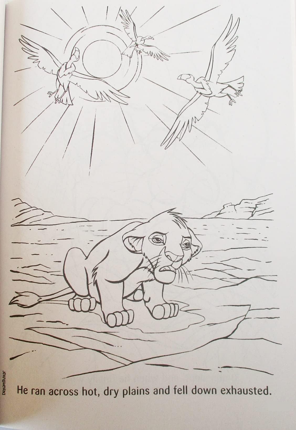 The Lion King Coloring and Activity Book Colortivity ''Friends with The King'' - 80 Pages Activity Books