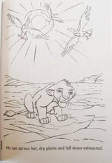 The Lion King Coloring and Activity Book Colortivity ''Friends with The King'' - 80 Pages Activity Books