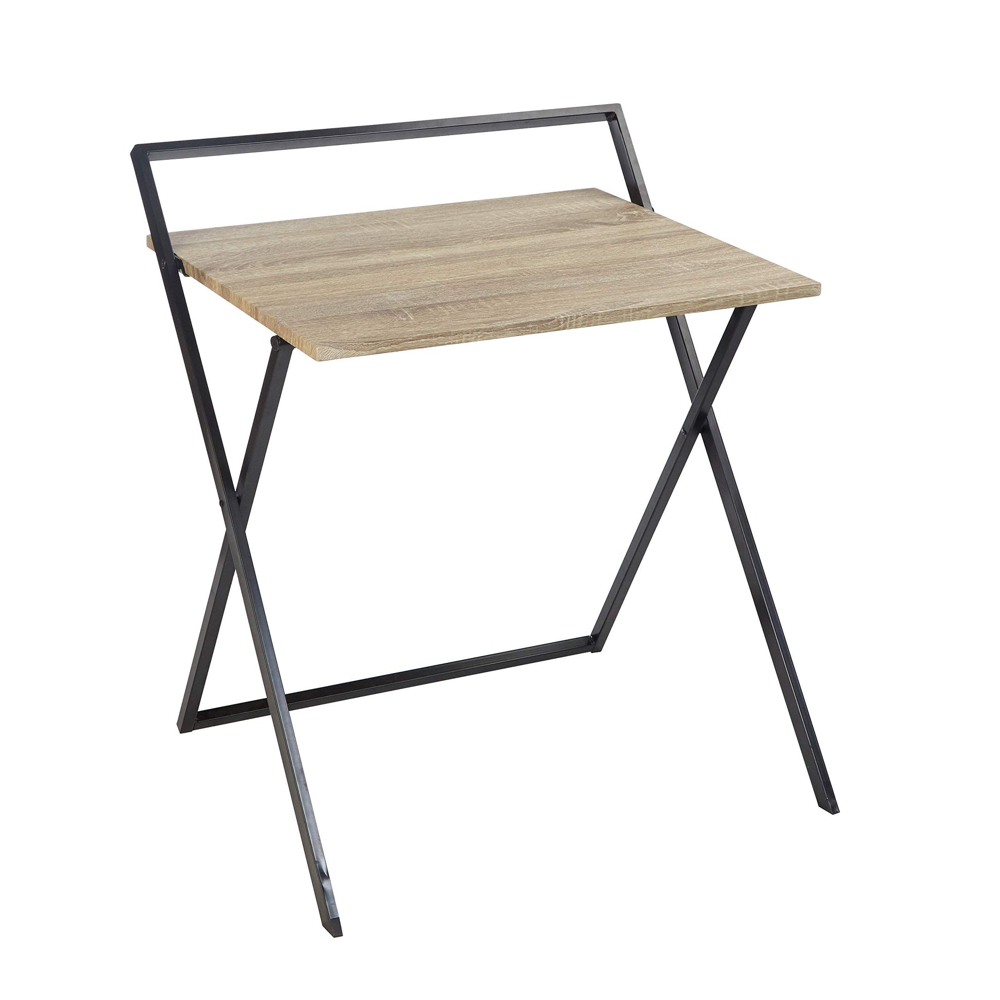 Urban Lifestyle Compact Folding Desk, Wood - WoodArtSupply