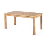 Christopher Knight Home Eric Outdoor Expandable Acacia Wood Dining Table, Natural Finish Christopher Knight Home