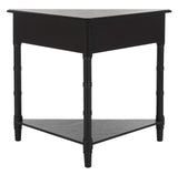 Safavieh American Homes Collection Gomez Distressed Black Corner Table Safavieh