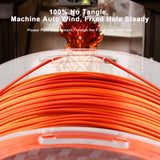 AMOLEN Silk PLA Gradient 3D Printing Filament, 1KG Spool 1.75mm Silk Shiny Red Gold Gradient Printer Filament 2.2lb Brighter New Version, Compatible with 3D Printer and 3D Pen AMOLEN