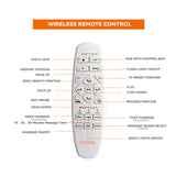 ESHINE King Adjustable Bed Frame with 12 Inch Mattress, Memory Foam Hybrid Mattress, Phone Control, Wireless Remote, 5 Minutes Installation, Head and Foot Incline, 3100 Series ESHINE