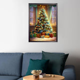 CEOVR Christmas Tree Diamond Art Kits for Adults, Christmas Diamond Painting Dots 5D DIY Full Drill Gem Art, Adult Crafts Kits Arts and Crafts, Wall Decor for Home Office 12x16in CEOVR