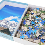 BEDUKE Jigsaw Puzzles for Adults 1000 Pieces Grand Teton National Park Precise Interlocking Thick Sturdy Cardboard Family Game 1000 Piece Puzzle Age 14+ BEDUKE