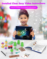 AEROQUEST Magic Kit for Kids, 300+ Magic Tricks Perfect Toy for Boys and Girls, Magic Wand Magician Set with Instruction Manual and Video for Beginners Ages 6 7 8 9 10 11 12 Years Old AEROQUEST