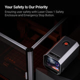 Snapmaker Artisan Premium 3 in 1 3D Printer with 40W Laser Engraver&200W CNC Carving,3D Printer Dual Extrusion Large Printing Size 15.75"x15.75"x15.75" with 7"Touchscreen,Industrial-Grade Linear Rails Snapmaker