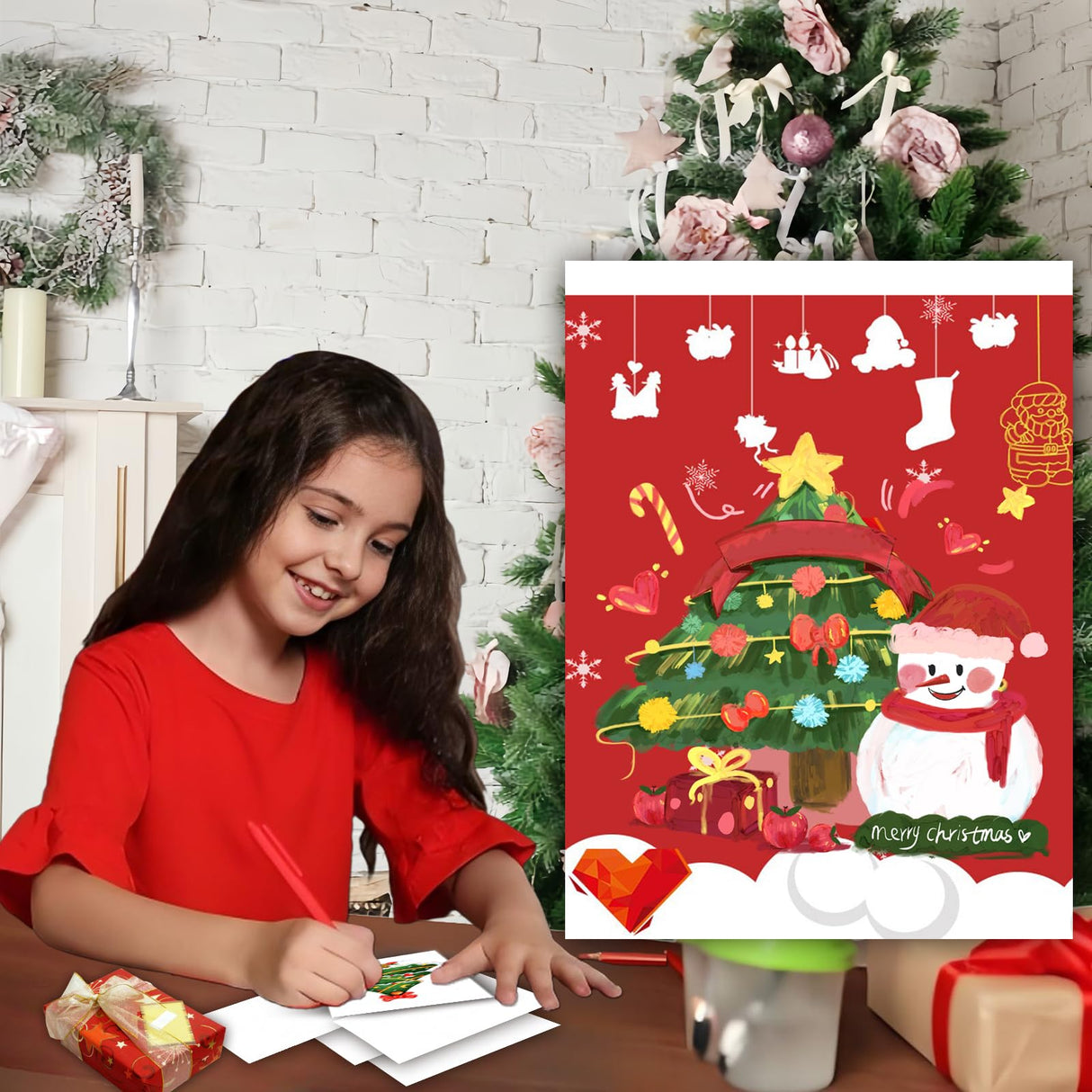 Hysiwen 50 Sheets White Card Stock 3 x 5 Inches, 250gsm/92 lb Blank Cardstock Paper for Paper Crafts or Drawing(W35) Hysiwen