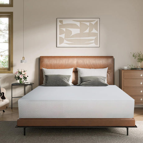 Dopinmin King Mattress, 6 Inch Gel Infused Memory Foam Mattress Medium-Firm Mattress for Pressure Relief & Cooling Sleep, CertiPUR-US Certified, Bed in a Box Dopinmin