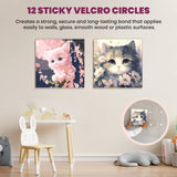 Bowetile 2 Pack Cat Paint by Numbers for Adults Beginners Framed, Adults' Paint-by-Number Cat Kits, Easy Adult Paint by Number Kits on Canvas, Acrylic Number Painting for Home Decor, 8x8in Bowetile