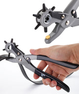 UNCO- Leather Hole Punch Tool, Multi Hole Sizes for Belts and Leather UNCO