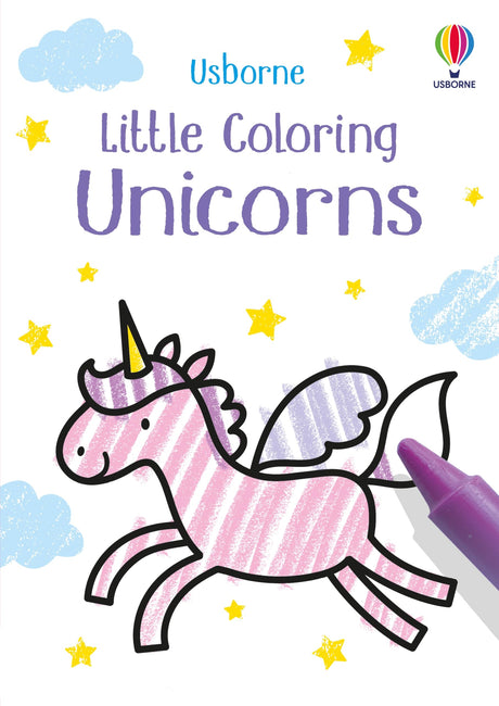 Little Coloring Unicorns: A Magical Journey of Creativity and Imagination for Kids, Featuring Unicorns, Castles, and Rainbows―Perfect for Developing Pencil Control Skills WoodArtSupply