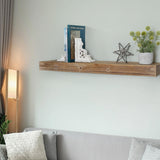 American Art Decor Wood Bookends - Shelf Decor & Wall Decor for Living Room, Bathroom, Bedroom, & Office - Home Decor & Shelf Accents (Natural Set of 2, 7.75"x 5.8"x 3.8") American Art Decor
