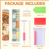 MEIYUDA Diamond Painting Kits for Adults, DIY Angel Diamond Art Kits for Adult Beginners, 5D Rainbow Angel Round Full Drill Gem Art Crafts for Home Wall Decor Present 12x12inch MEIYUDA