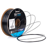 INLAND ABS Filament 1.75mm, ABS 3D Printing Filament, Dimensional Accuracy +/- 0.03 mm - 1kg Cardboard Spool (2.2 lbs) - Heat Resistant Black ABS Filament INLAND
