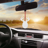 Baluue 8pcs Air Freshener Sublimation Blanks, Car Scented Hanging Sheets Car White Fragrant Blank Air Freshener Sheets Diy Auto Scented Sheets for Car Home Decor Baluue