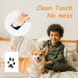 DeerZone Inkless Paw Print Kit,Dog Paw Print Kit,Dog Nose Print Kit,Clean Touch Ink Pads and Imprint Cards,Pet Paw Print Impression Kit for Dogs Cats Footprint Keepsake DeerZone