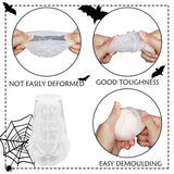 3D Pumpkin Candle Mold Halloween Resin Casting Silicone Mold for DIY Aromatherapy Candles Wax Plaster Polymer Clay Decoration ZAKVOOR