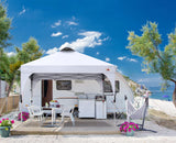 ABCCANOPY 10x10FT Canopy Tent 1-Person Setup,Portable Instant Sun Shelter with 4 Weight Bags(White) ABCCANOPY