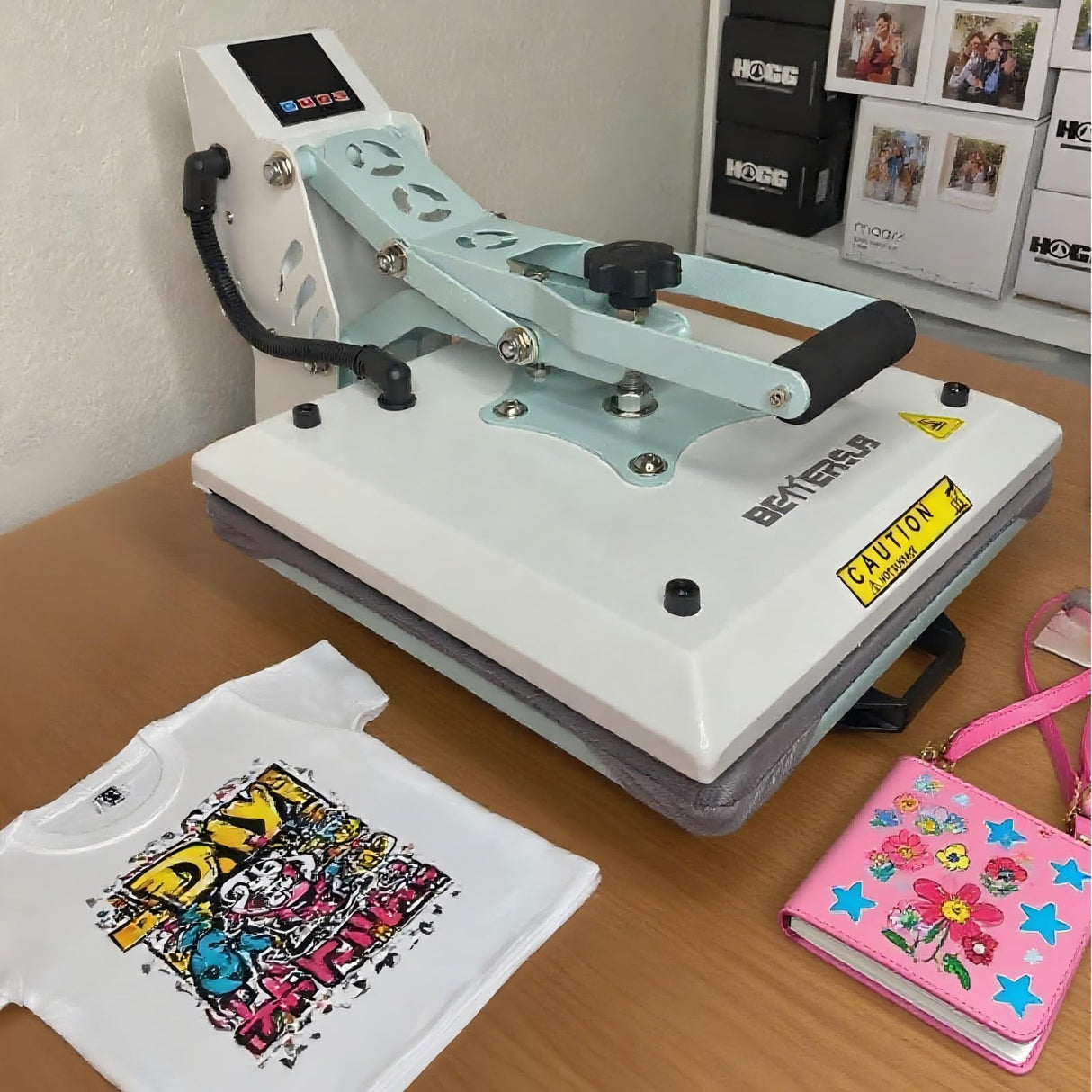 BetterSub Heat Press Machine 15x15 Inch, Digital Slide Out Drawer Heat Press for T-Shirts, 1000W Heat Press Machine for DTF, Sublimation, HTV Transfers, with LCD Control Panel & Pressure Adjustment BetterSub