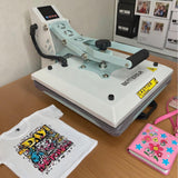 BetterSub Heat Press Machine 15x15 Inch, Digital Slide Out Drawer Heat Press for T-Shirts, 1000W Heat Press Machine for DTF, Sublimation, HTV Transfers, with LCD Control Panel & Pressure Adjustment BetterSub
